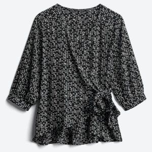 West Kei Saffron Side Tie Blouse